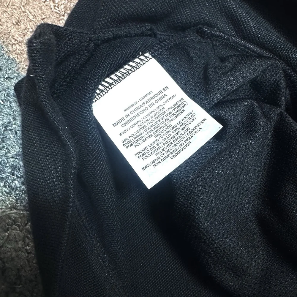 NikeCourt Dri-FIT Tennis Crewneck Sweatshirt Black Men’s Medium - Picture 7 of 11